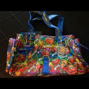 Crossbody Ed and Hardy bag.